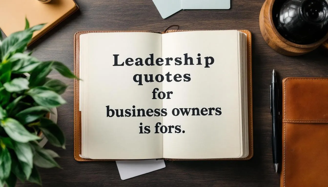 Leadership quotes for business owners